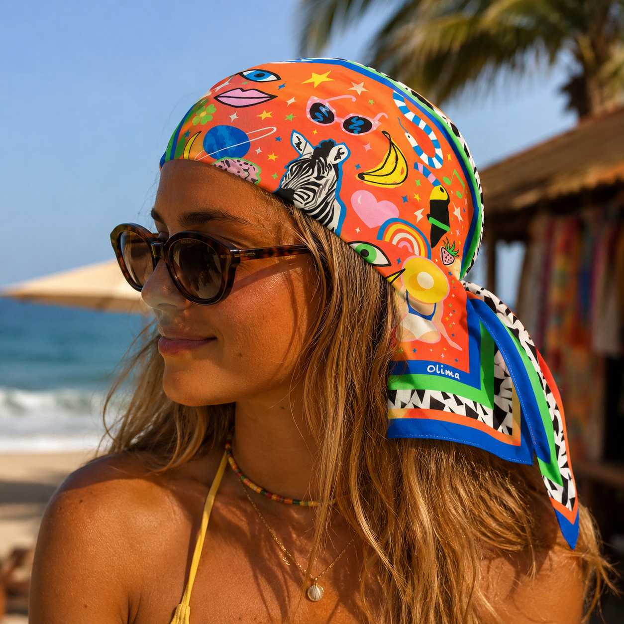 Olivia - 55×55cm Bandana / Fular