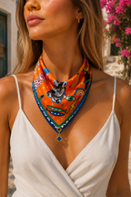 Charm’lı Fular - Olivia SS26