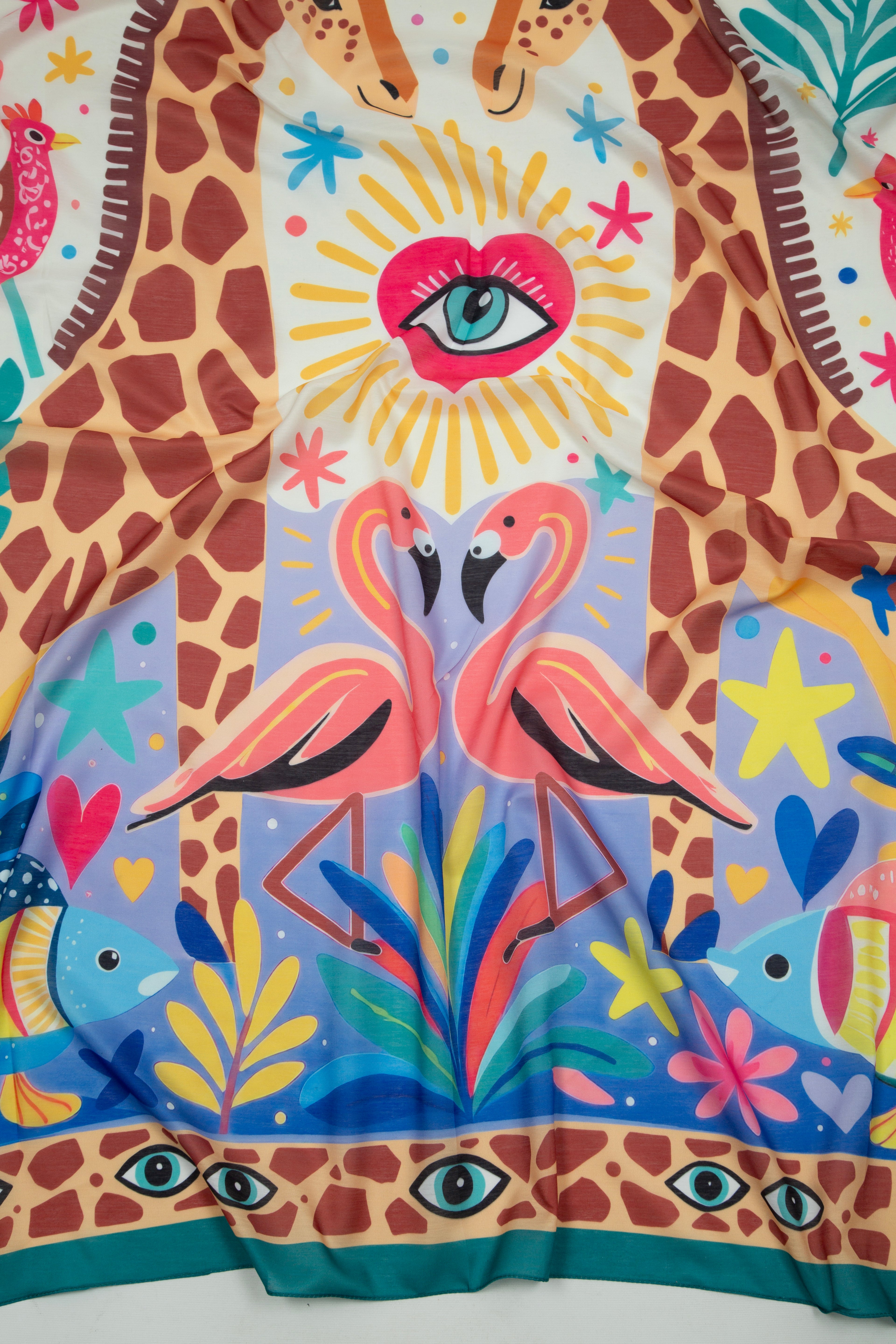 Lara SS26 - 130×130cm Pareo / Şal