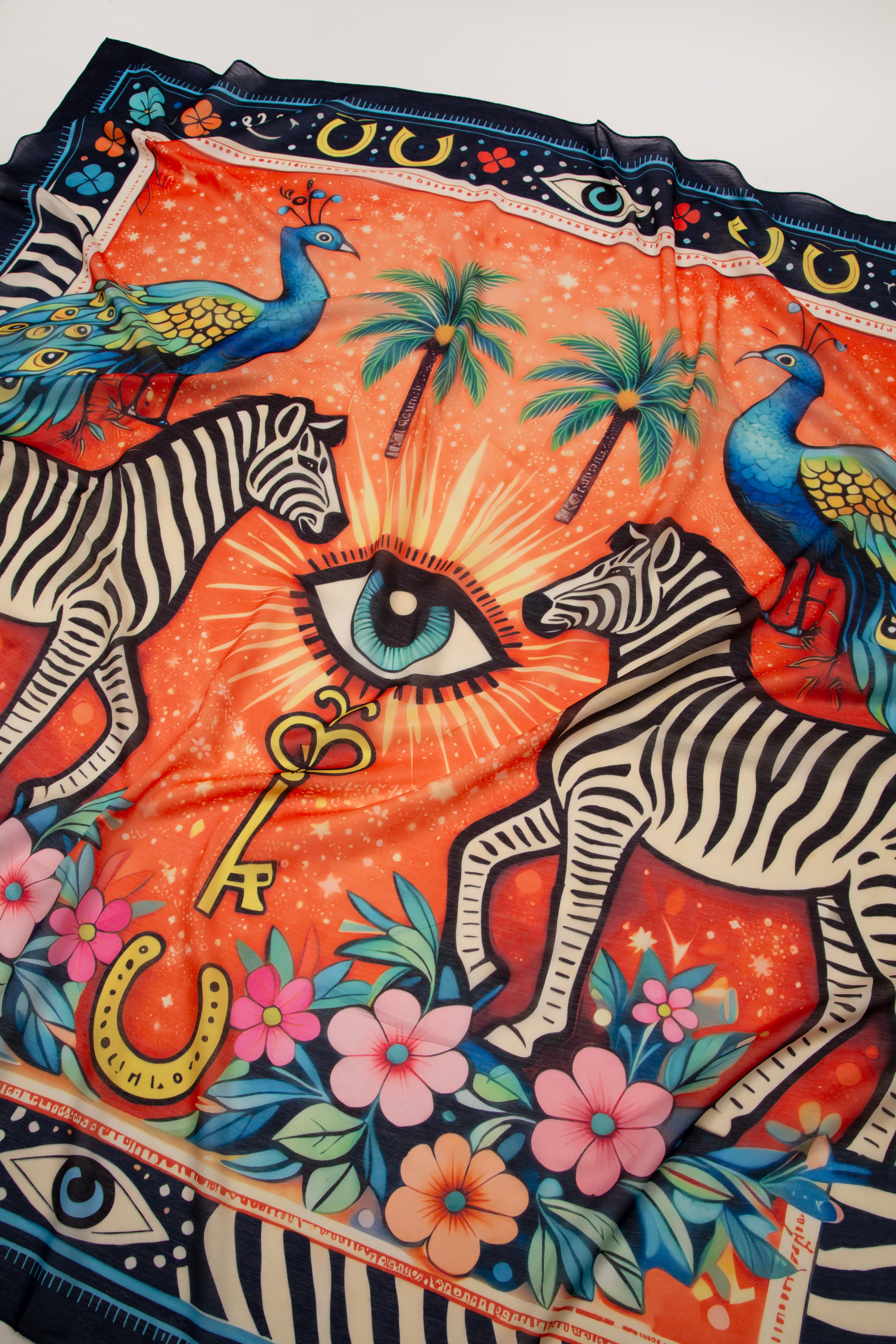 Nina SS26 - 130×130cm Pareo / Şal
