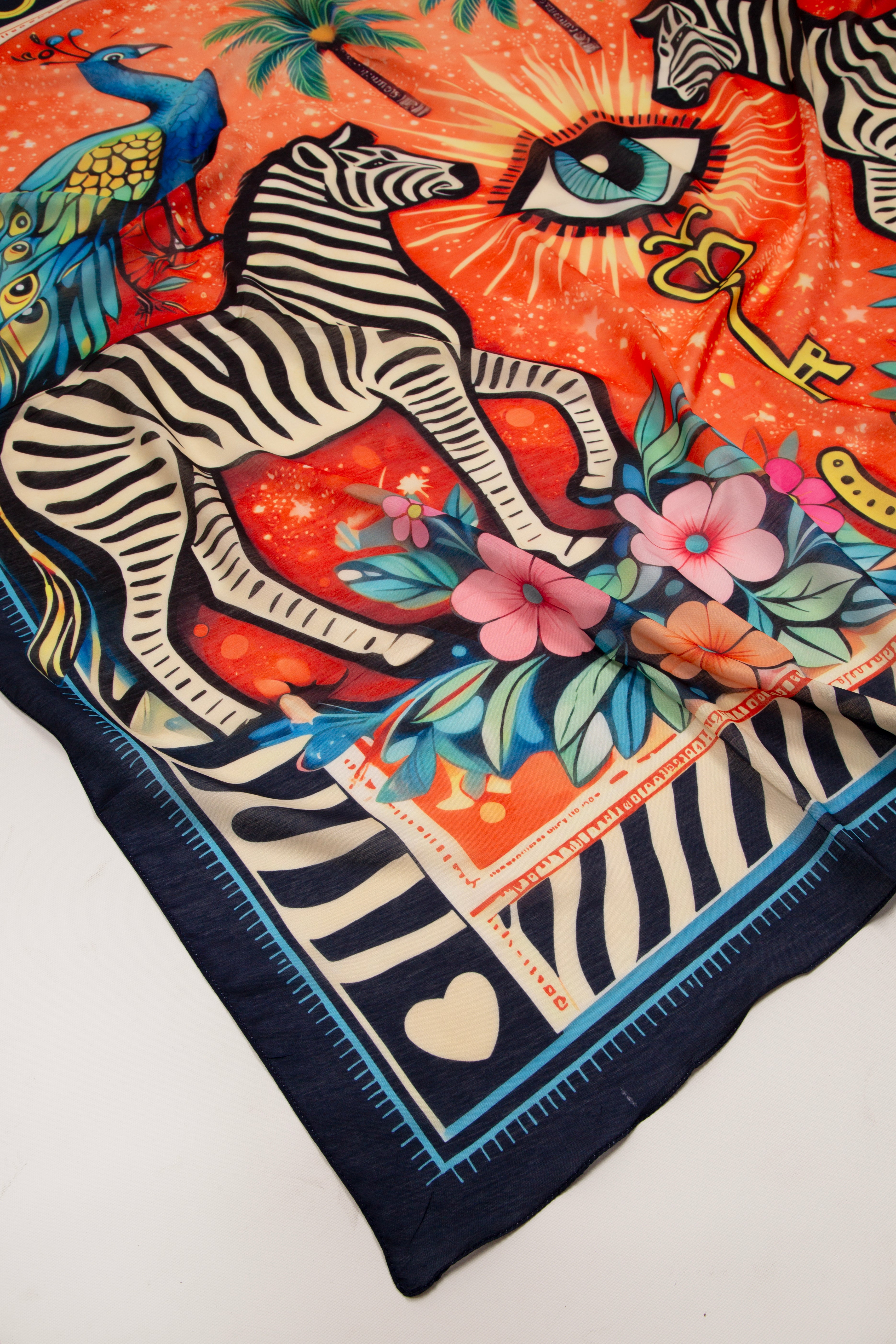 Nina SS26 - 130×130cm Pareo / Şal