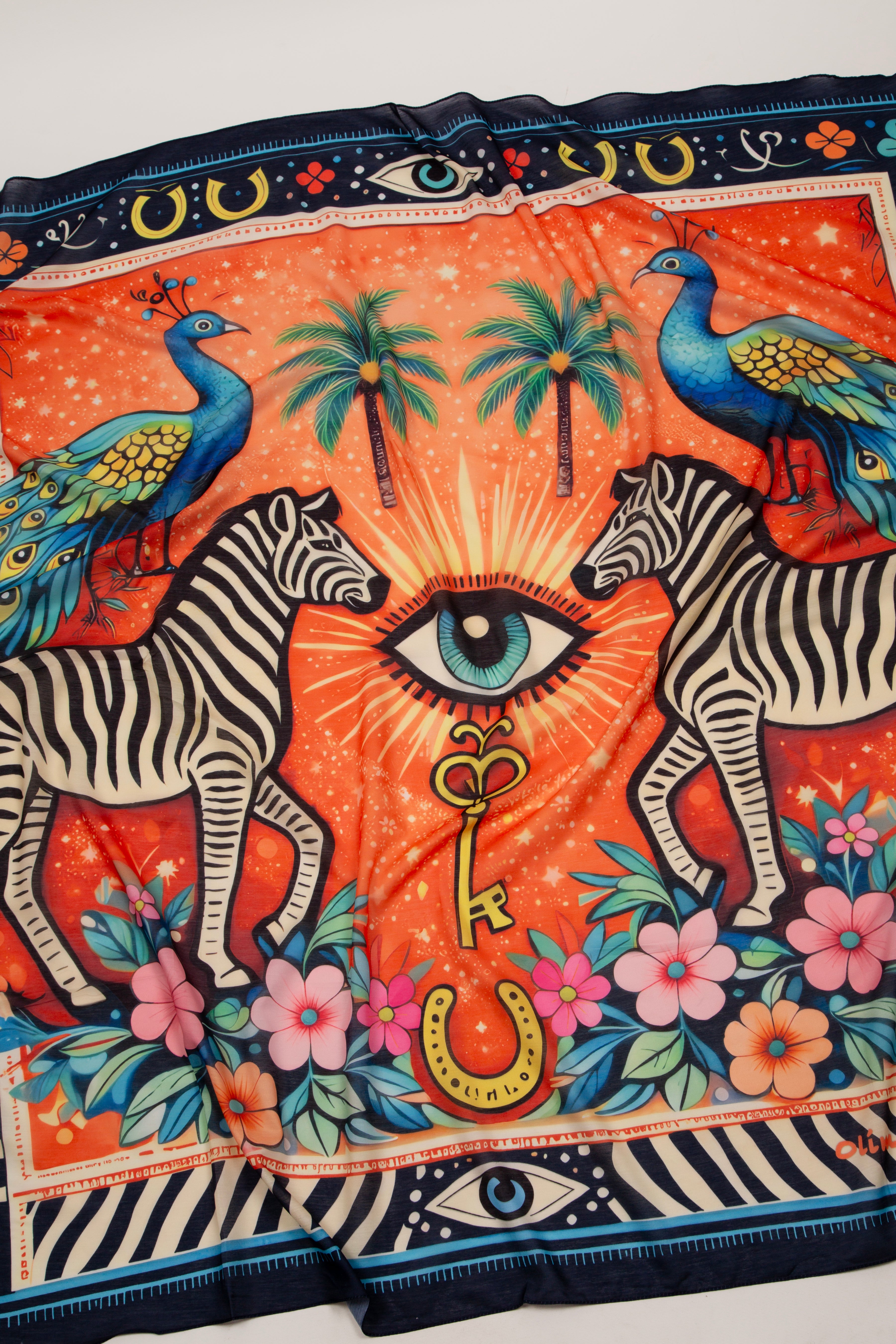 Nina SS26 - 130×130cm Pareo / Şal