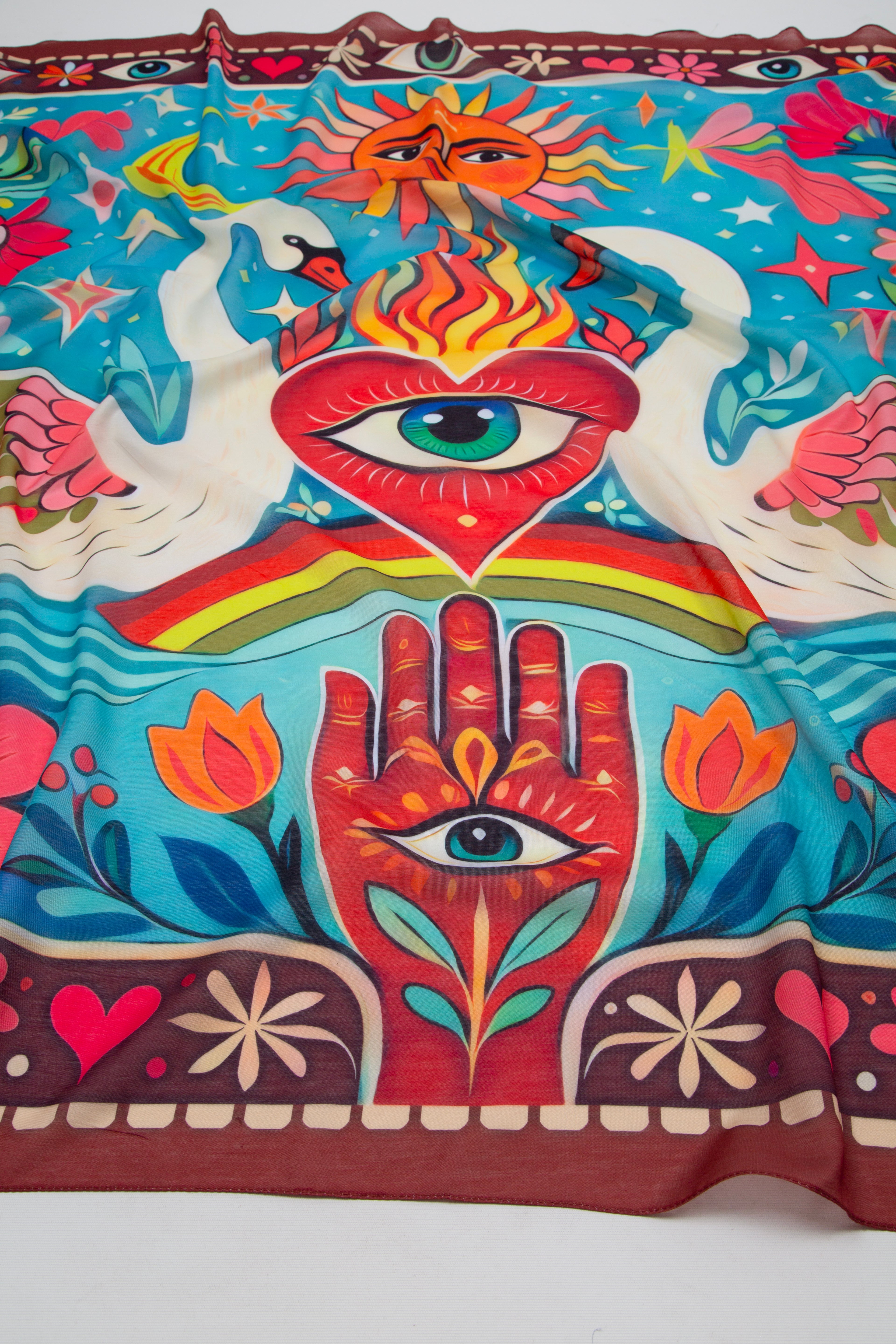 Tara SS26 - 130×130cm Pareo / Şal