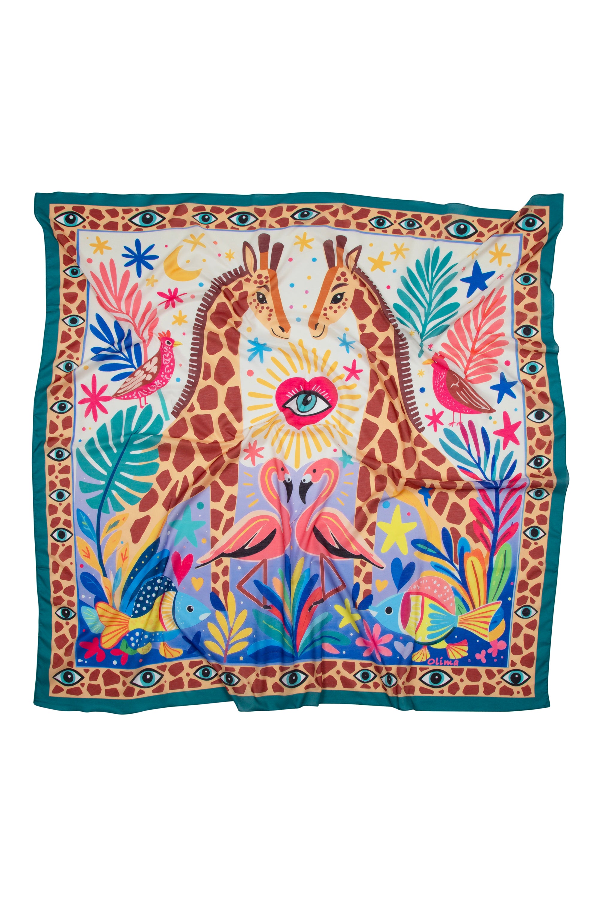 Lara SS26 - 130×130cm Pareo / Şal