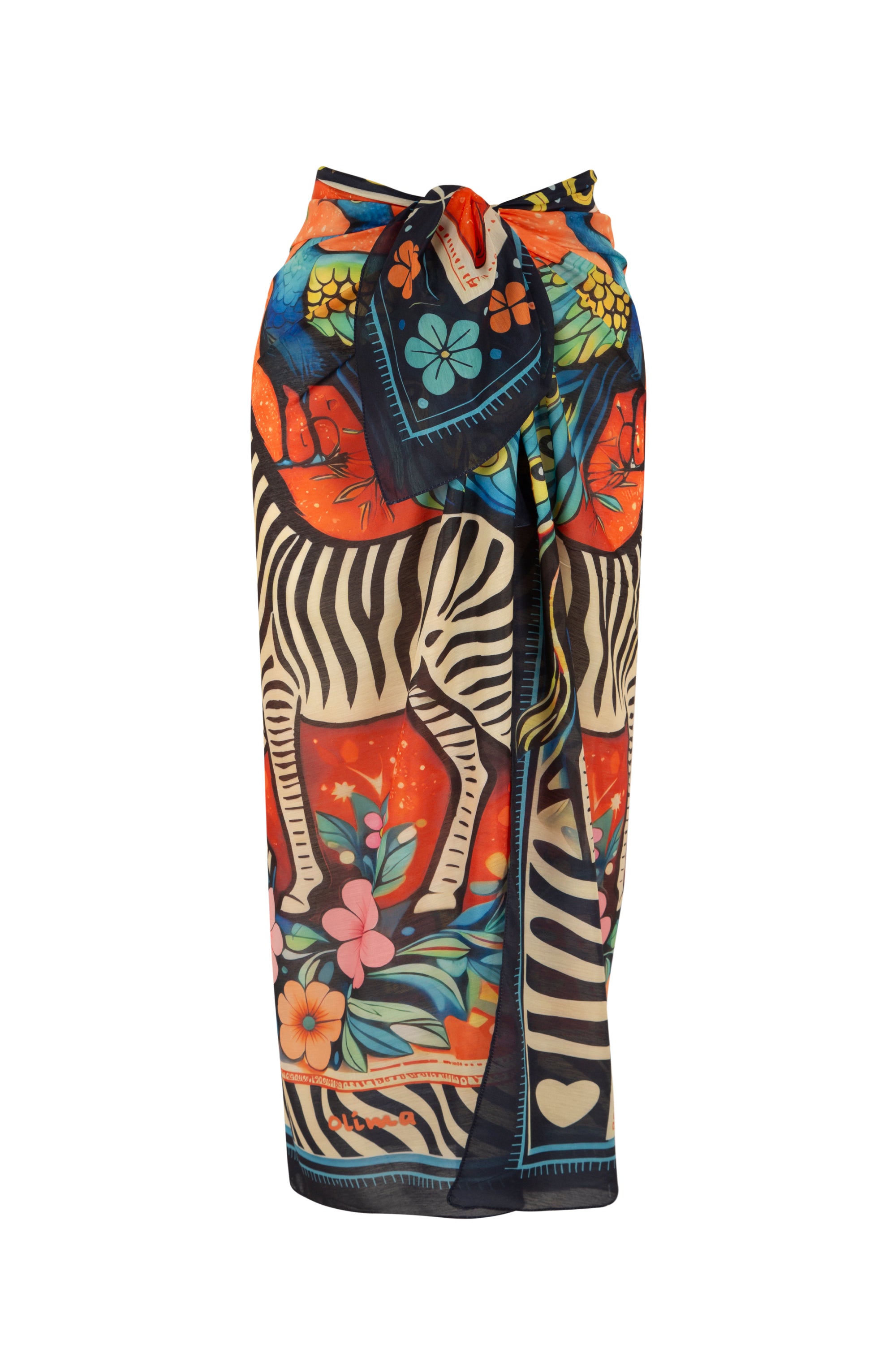 Nina SS26 - 130×130cm Pareo / Şal
