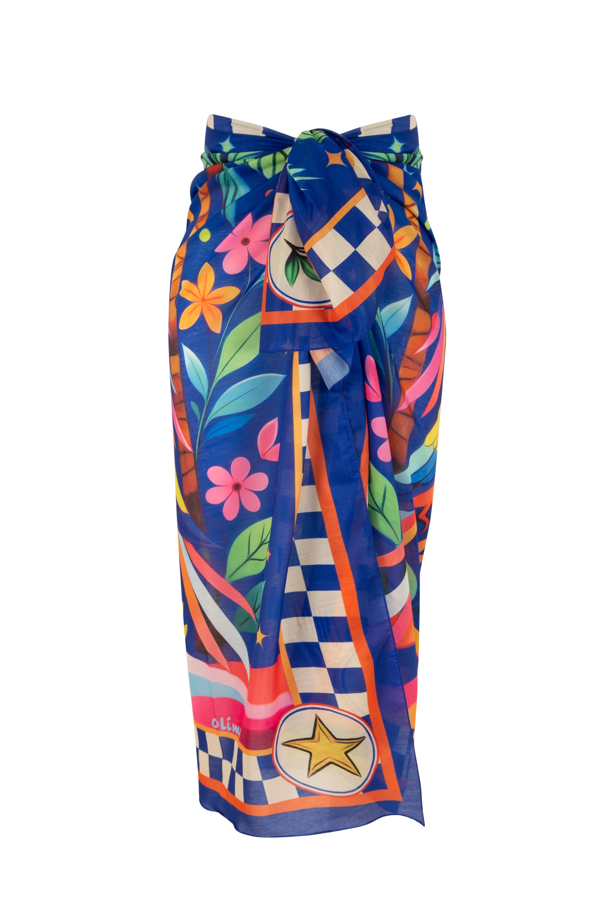 Olivia SS26 - 130×130cm Pareo / Şal
