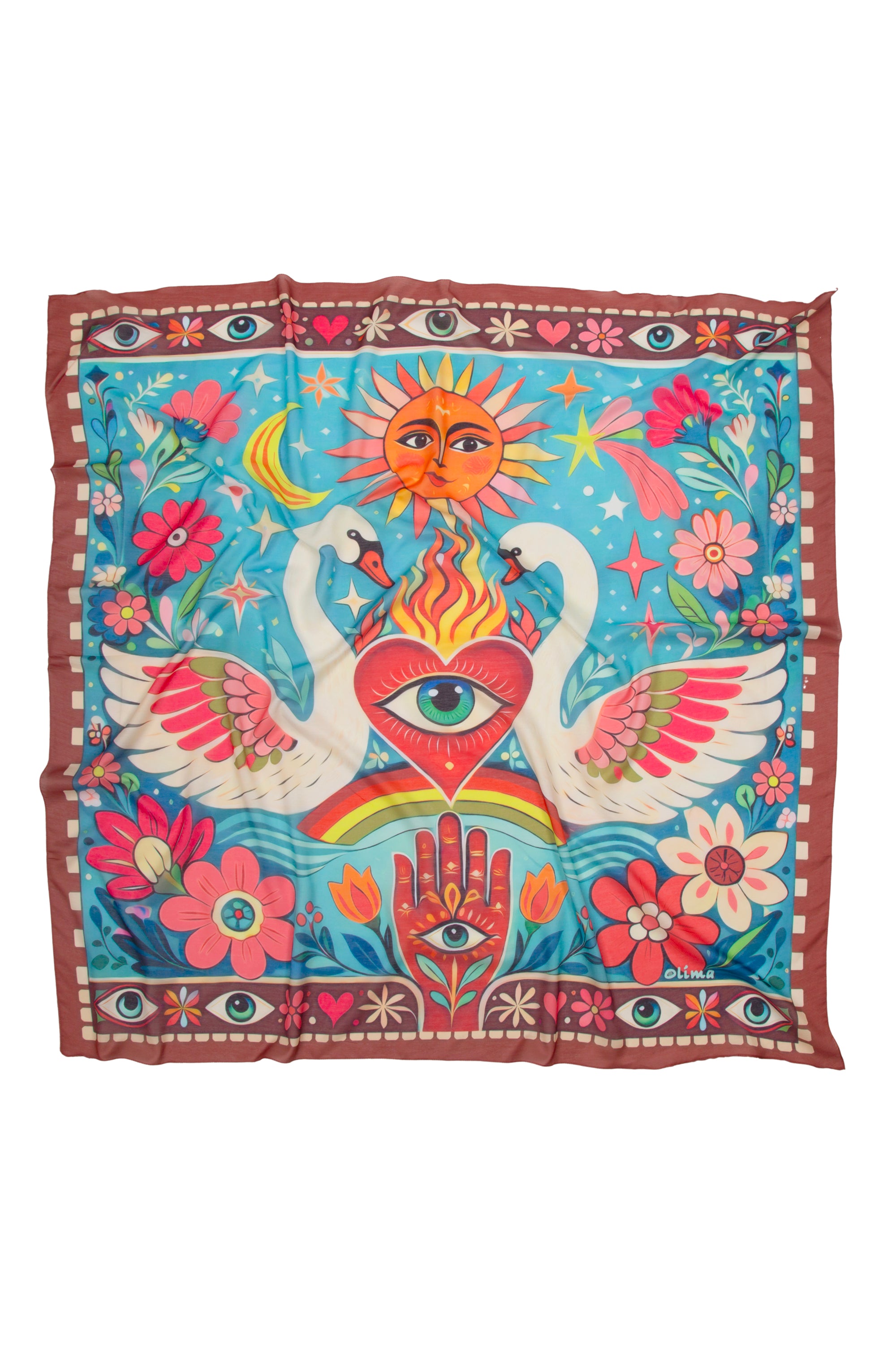 Tara SS26 - 130×130cm Pareo / Şal