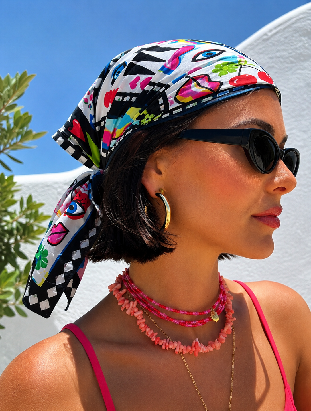 Rena - SS26- 55×55cm Bandana / Fular