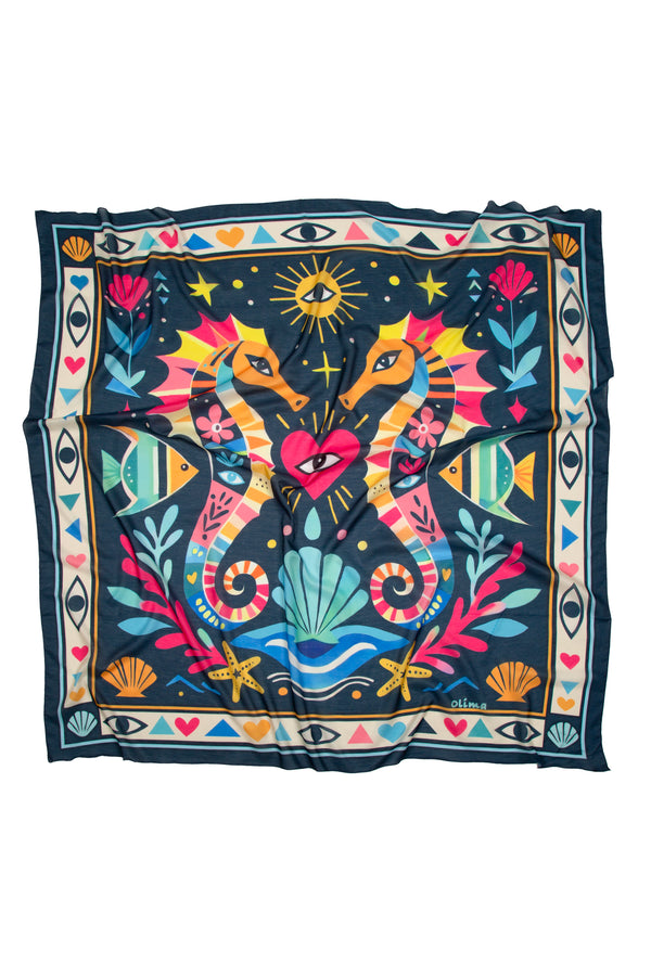 Pia SS26 - 130×130cm Pareo / Şal