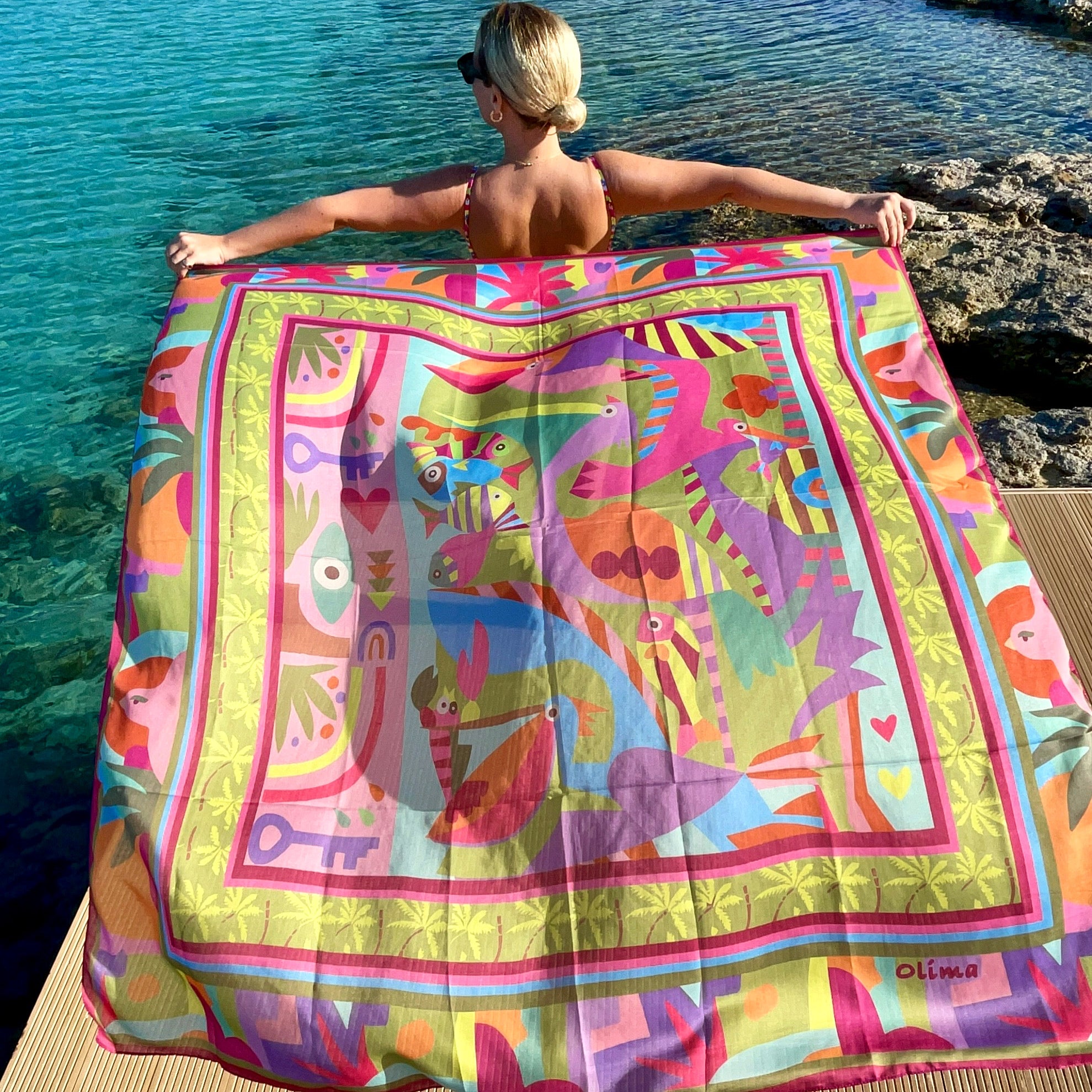 Alara SS25 - 135×135cm Pareo / Şal