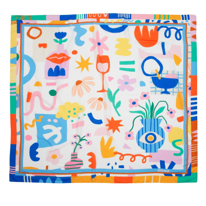Ella- 135×135cm Pareo & Şal