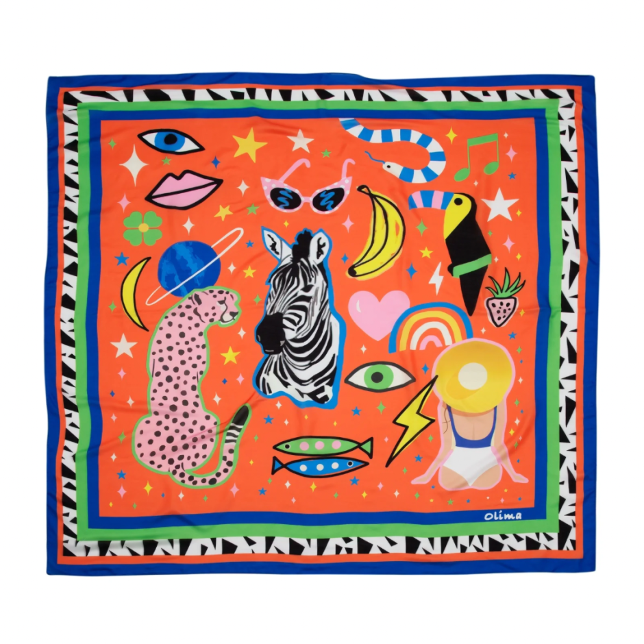 Olivia - 55×55cm Bandana / Fular
