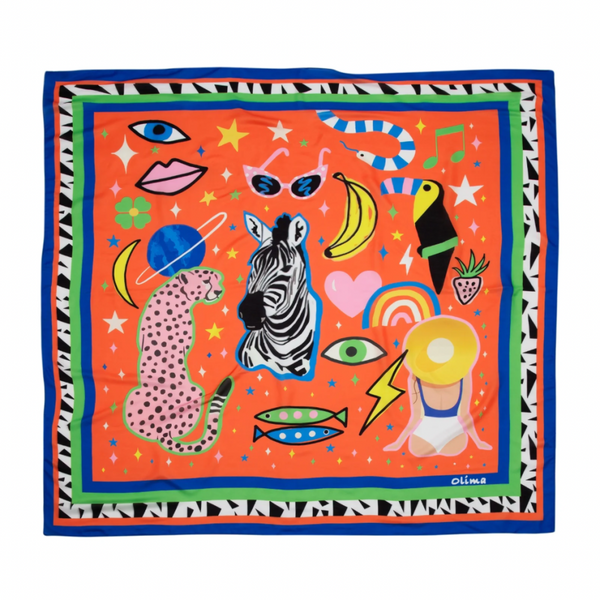 Olivia - 55×55cm Bandana / Fular