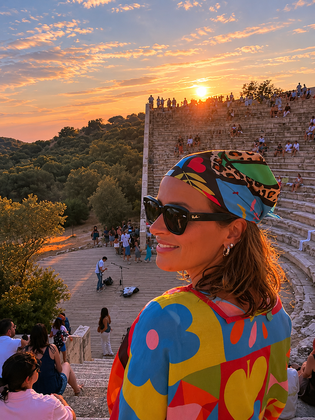 Betina - 55×55cm Bandana / Fular