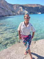 Pink - %100 Keten Pamuk Gömlek
