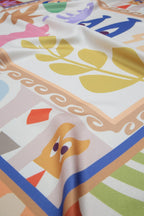 Maya F25W26- 40×40 cm Fular - Mendil - Çanta süsü