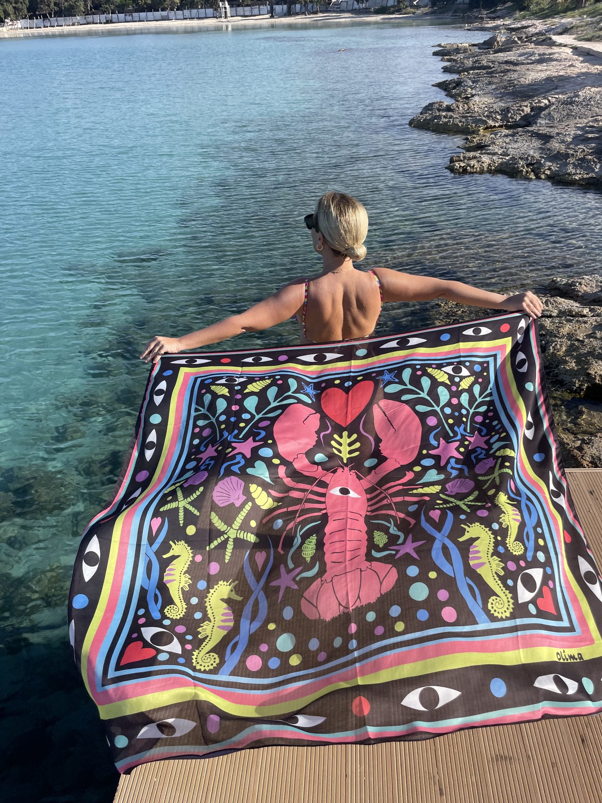 Olivia SS25 - 135×135cm Pareo / Şal