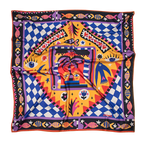 Olivia F25W26- 40×40cm Fular - Mendil - Çanta süsü